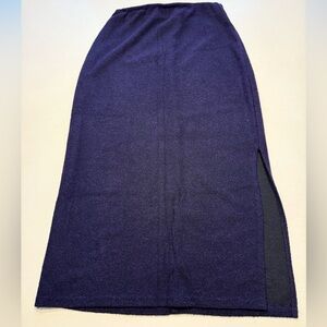 JKLA California Elegant Navy Pencil Skirt